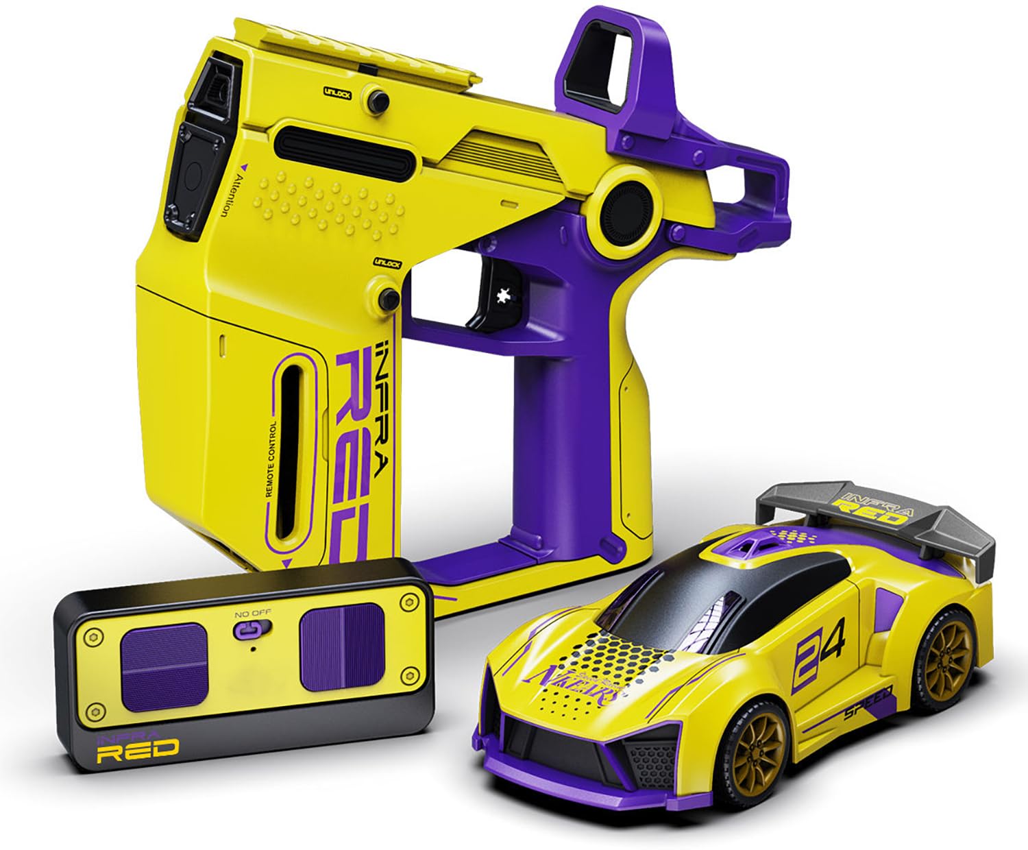 Laser Tag Battle Racer RC Car | 2-player fun