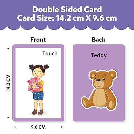 Aryans Eduworld | 2 in 1 Flash Cards (Pack of 6)