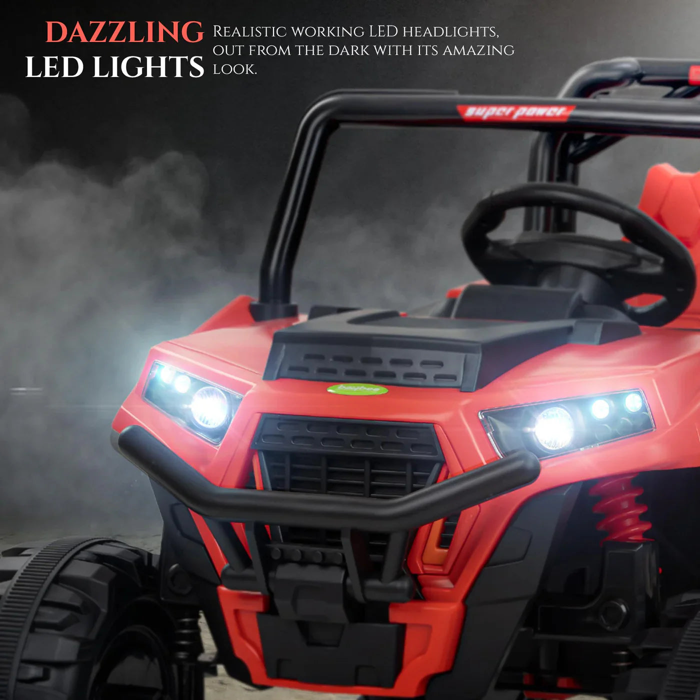 Derak UTV Battery Operated Jeep (RED)