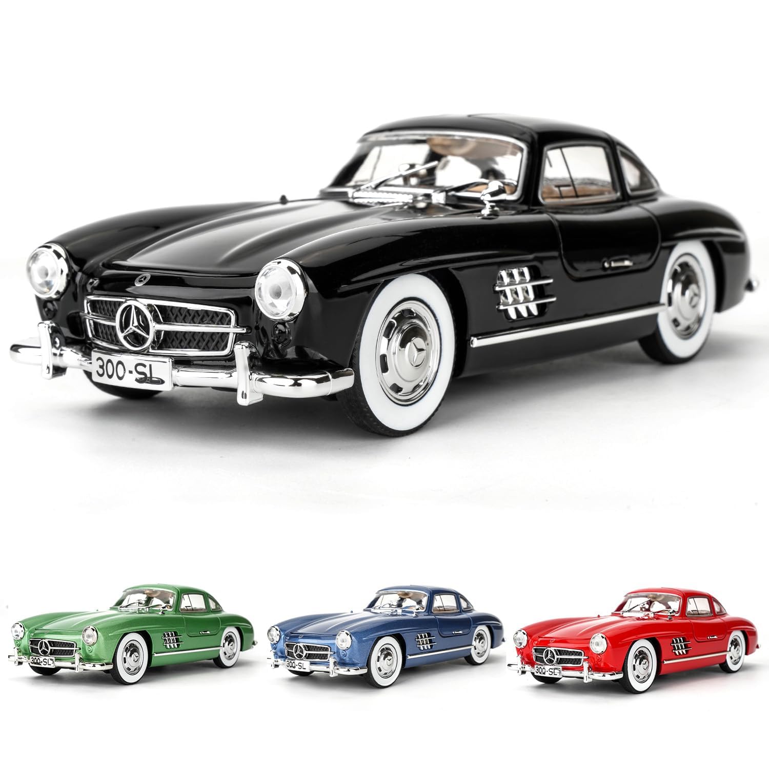 Die-cast car 1954 Mercedes-Benz( black )