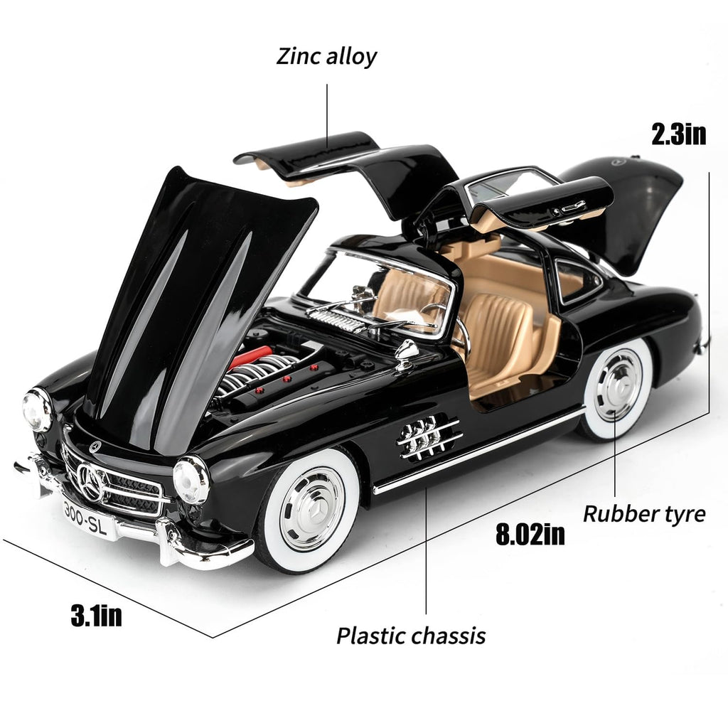 Die-cast car 1954 Mercedes-Benz( black )