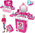 3 In 1 Beauty Set With Suitcase For Girls