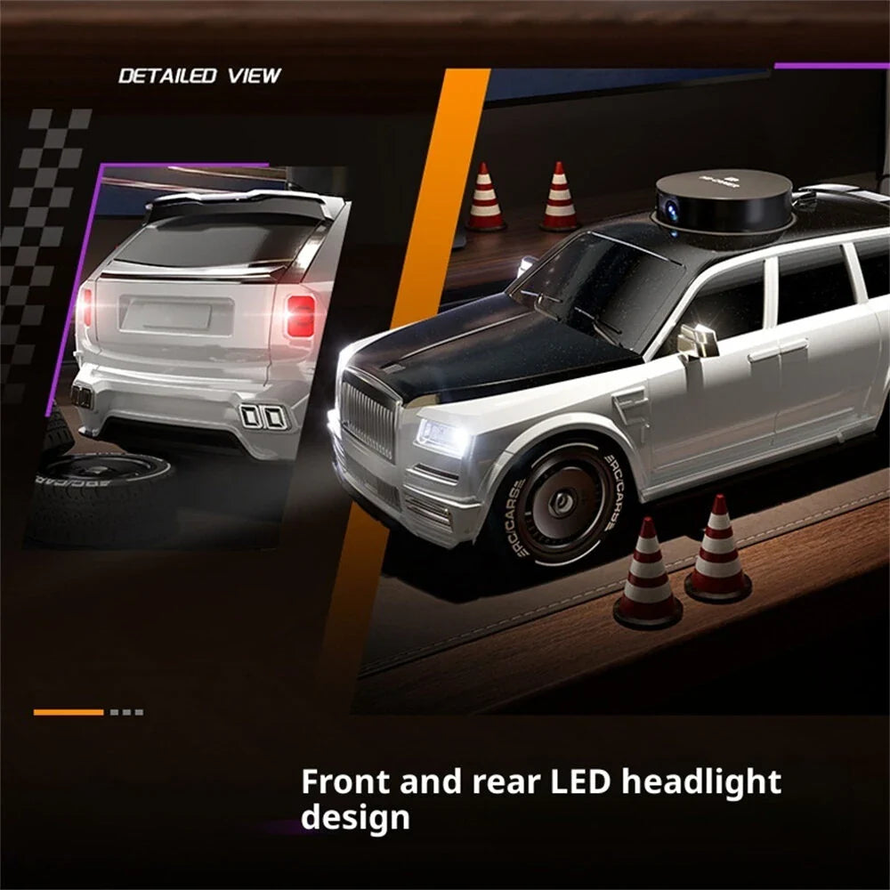 Rolls Royce - 4WD | 1:18 WIFI RC Car 2.4G | HD Camera | HD display Remote