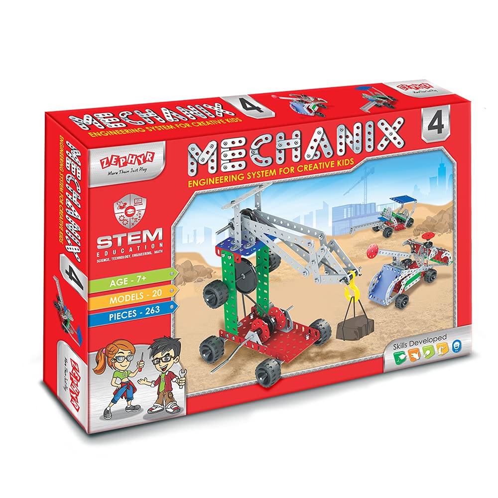 Mechanix 4 | DIY Mechanical STEM Toy
