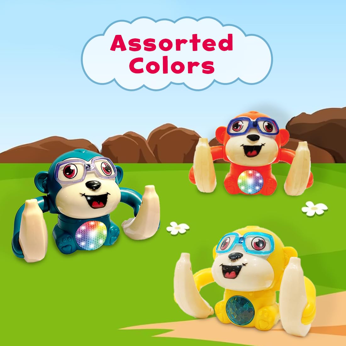 Dancing Monkey Musical Toy for Kids