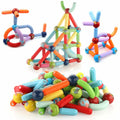 64 Pcs Colorful Magnetic Sticks