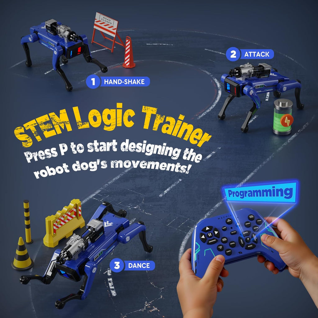 Smart Robot Dog - Interactive STEM Toys
