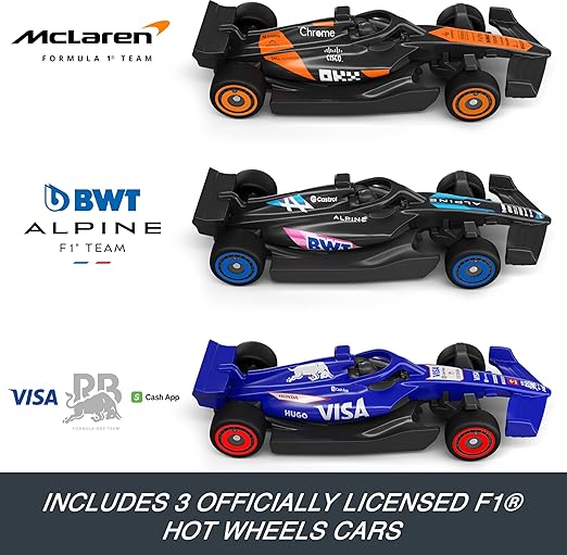 HOT WHEELS 1/64 SCALE JDY15 -F1 SPRINT RACE CIRCUIT VISA BWT MC LAREN