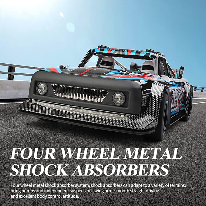 124020 Brushless Remote Control Car 1:12 Four-Wheel Drive High-Speed RC Drift Car Electric Racing Vehicle