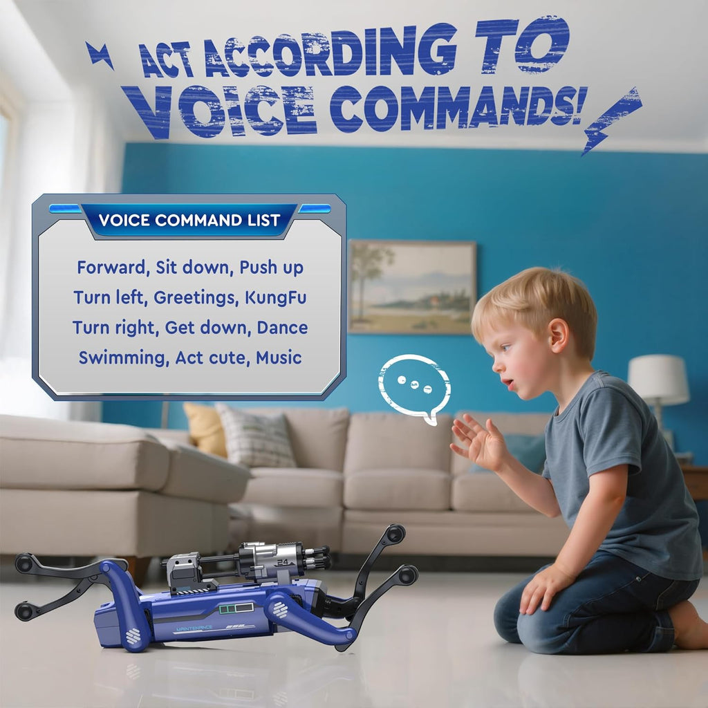 Smart Robot Dog - Interactive STEM Toys