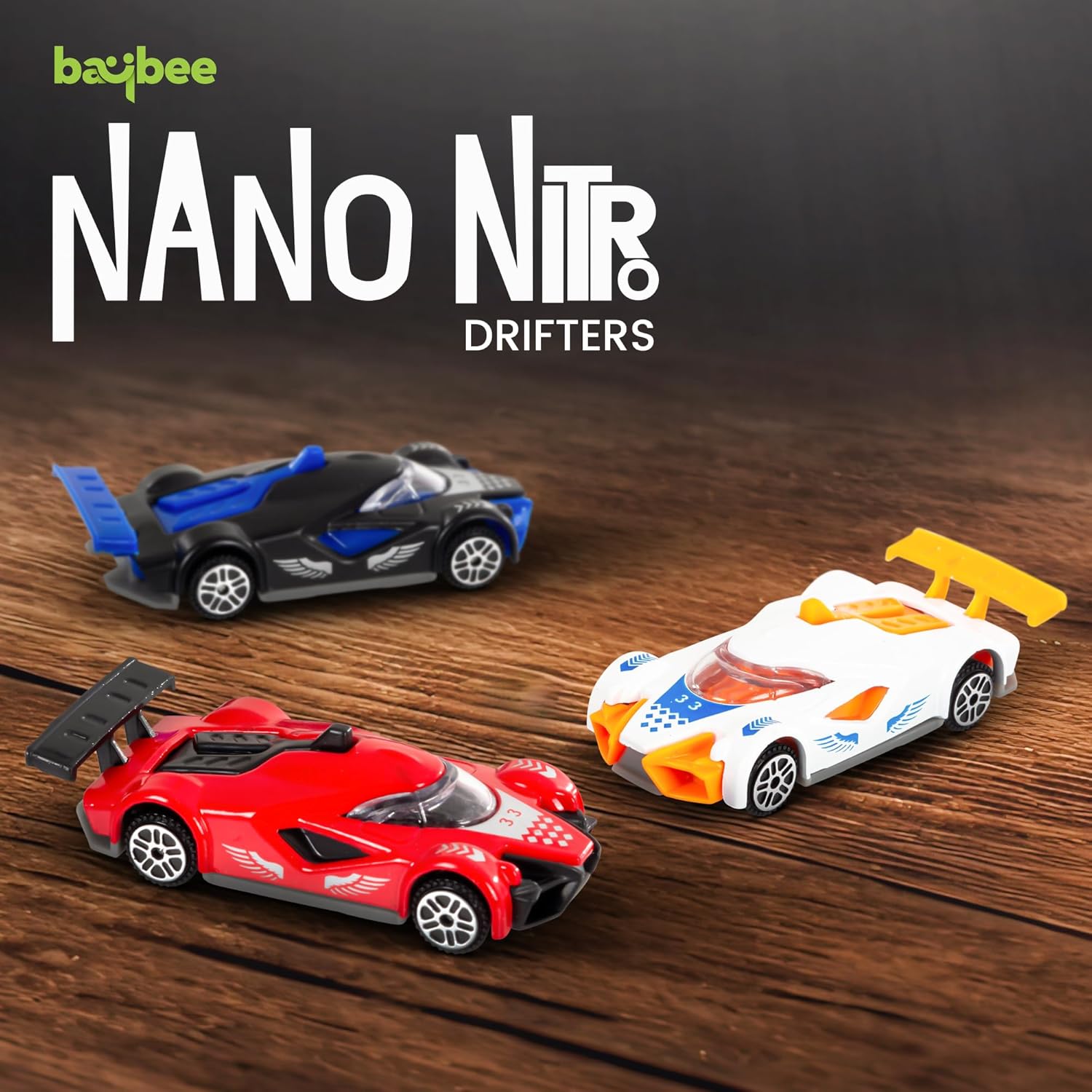 Push and Go Street Racing Cars