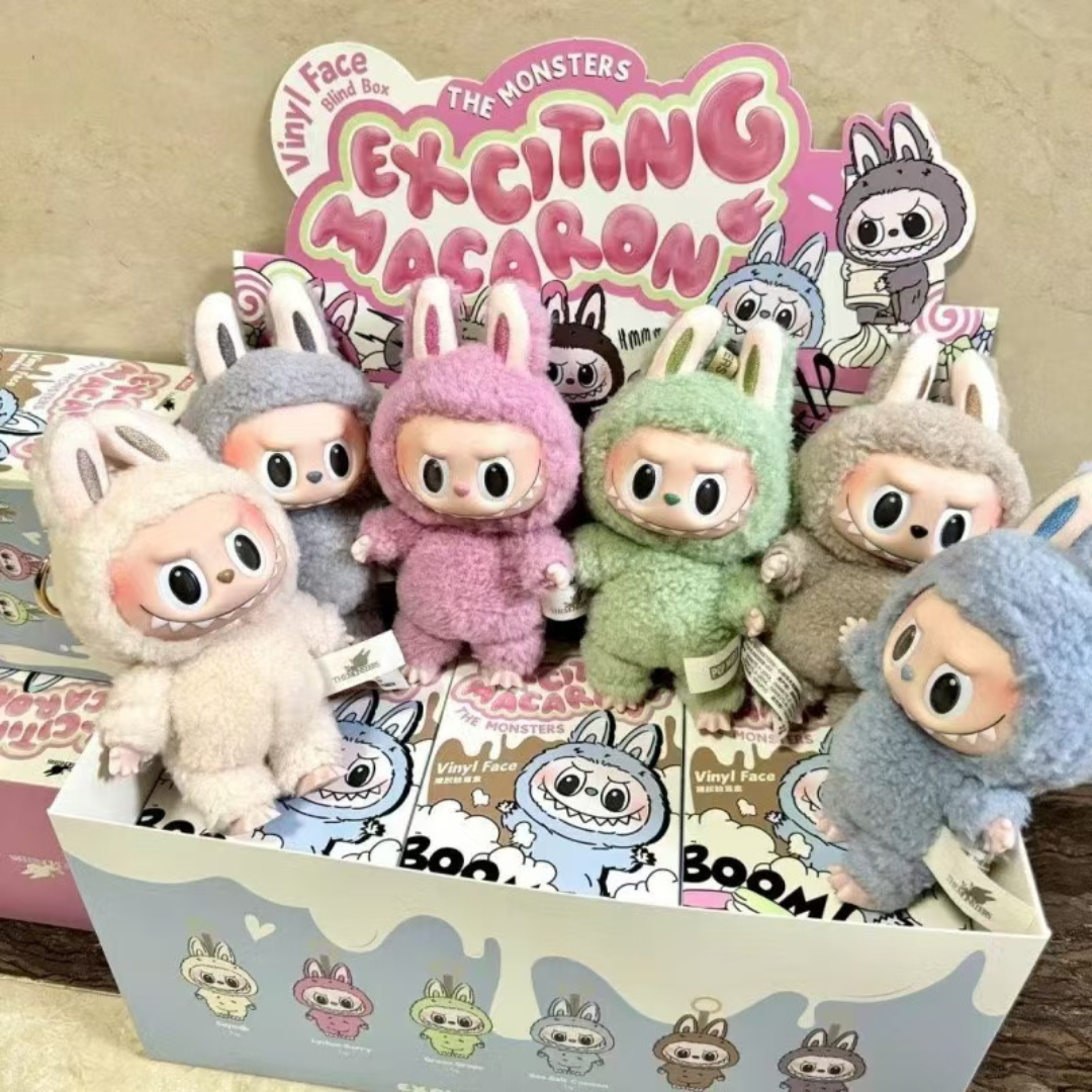 POP MART The Monsters - Tasty Macarons Vinyl Face Blind Box