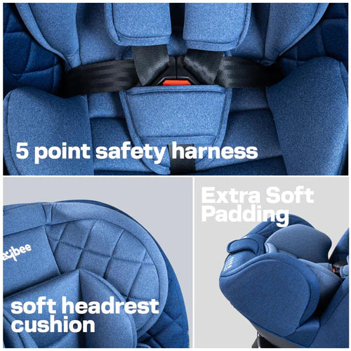 Baby Car Seat Blue (Without Isofix)