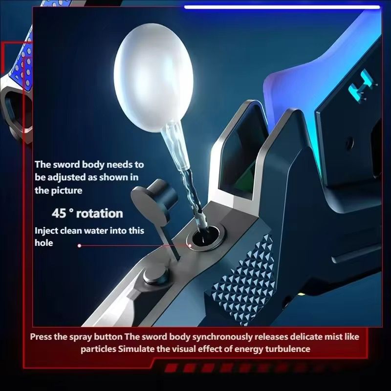 2-in-1 Shadow Sword Axe 999 multifunctional action toy