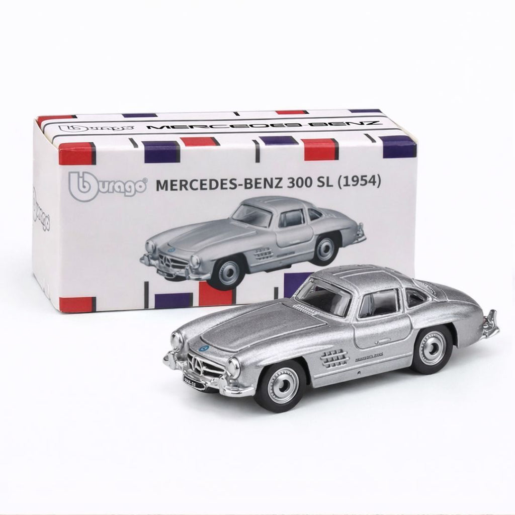 Bburago Sports Cars Mercedes-Benz 300 SL (1954) | 1:64 Scale Die-Cast Model