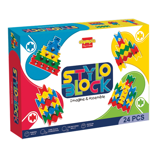 Olympia Stylo Block Imagine & Assemble Blocks Set