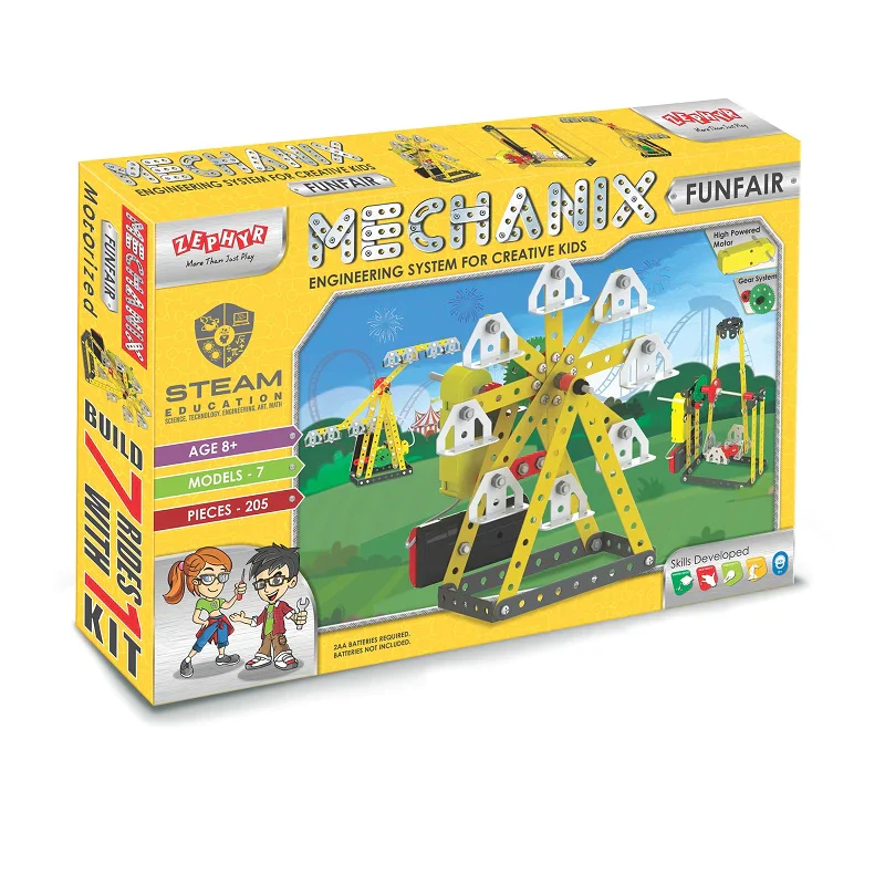 Mechanix Funfair Metal Motorized Multimodel Set