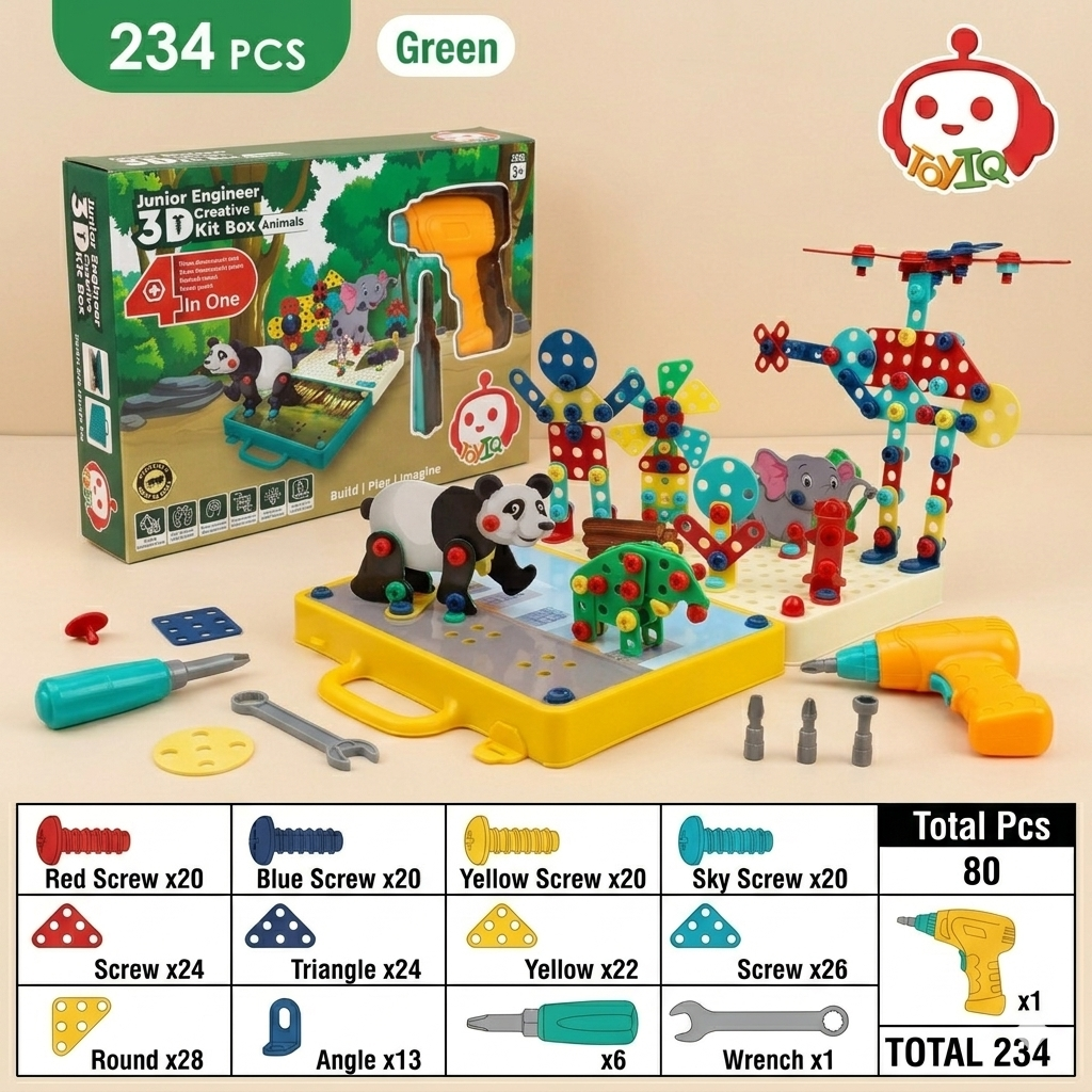 Junior Engineer 3D Creative Animal Kit