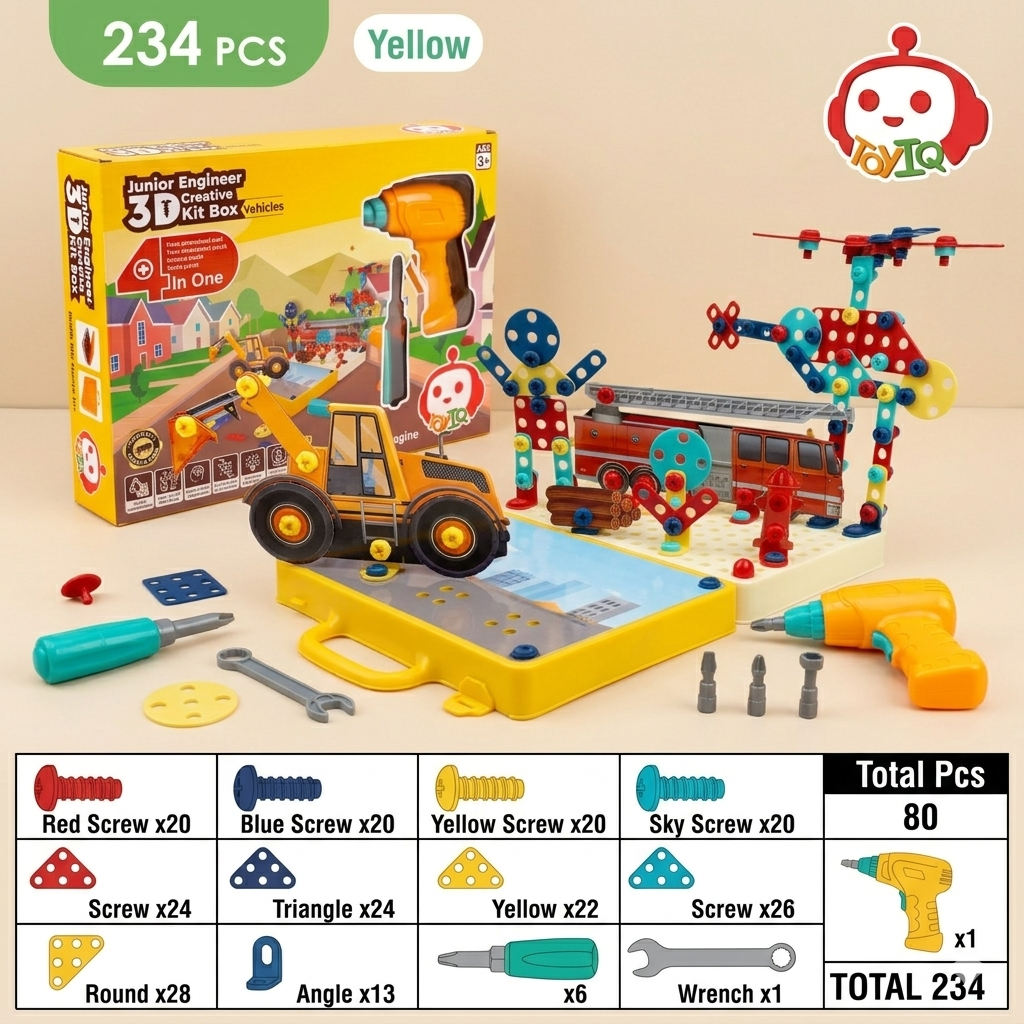 Junior Engineer 3D Creative Construction Kit