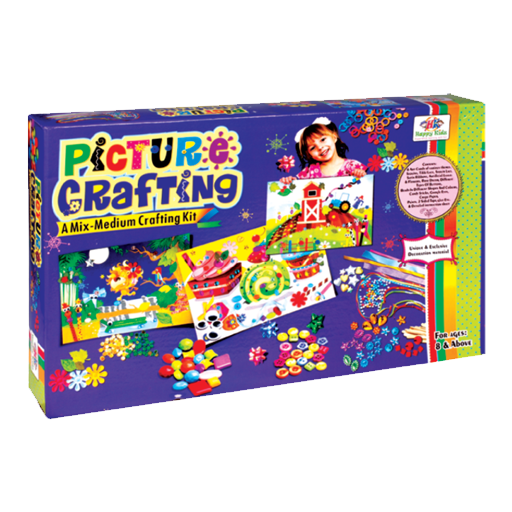 Kids Art Craft Toys Picture Crafting DIY Kit