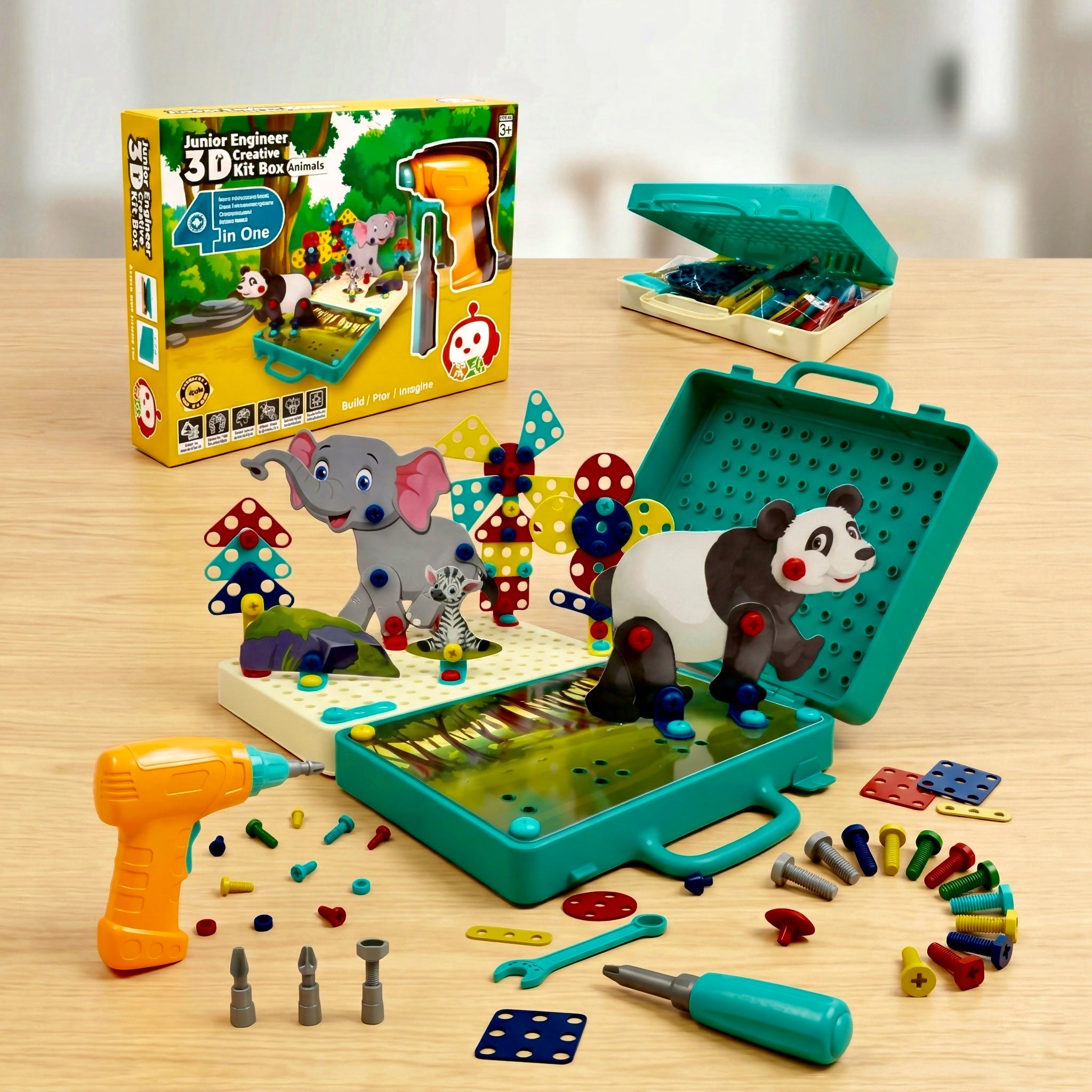Junior Engineer 3D Creative Animal Kit