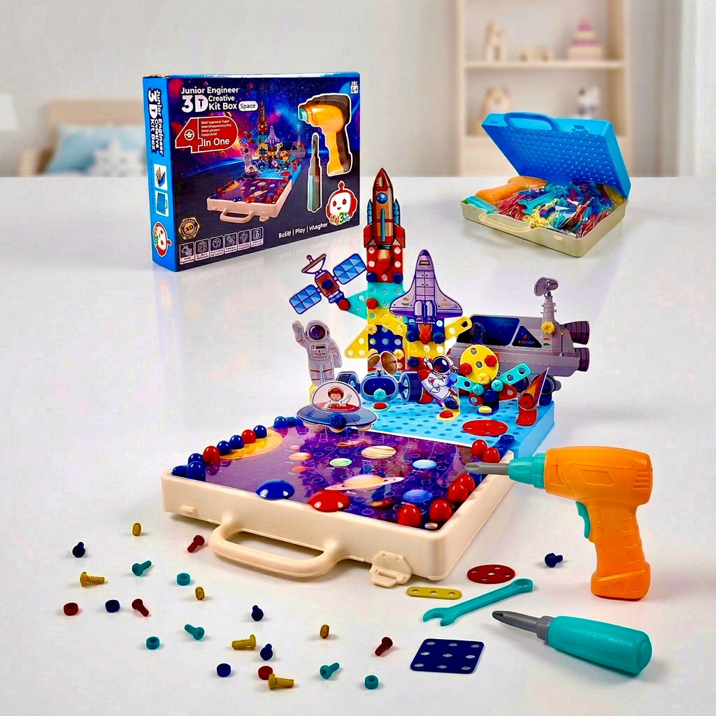 Junior Engineer 3D Creative Space Kit (Space Theme)