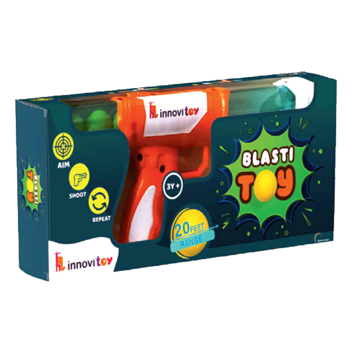 Innovitoy Blasti Toy Gun with Six Blaster Balls for Kids