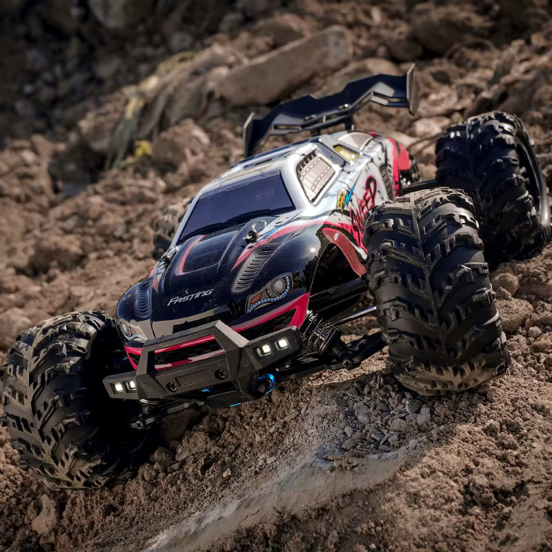 High-Speed 4WD Brushless RC Monster Truck – 70km/h