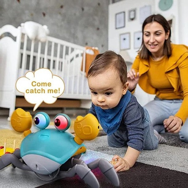 Musical Dancing and Crawling Crab Toy