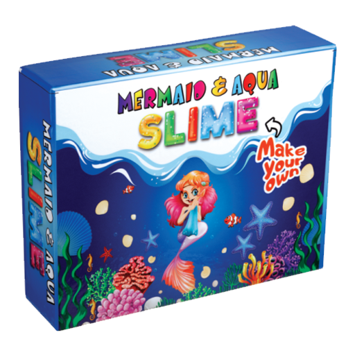 DIY Aqua And Mermaid Slime Making Kit
