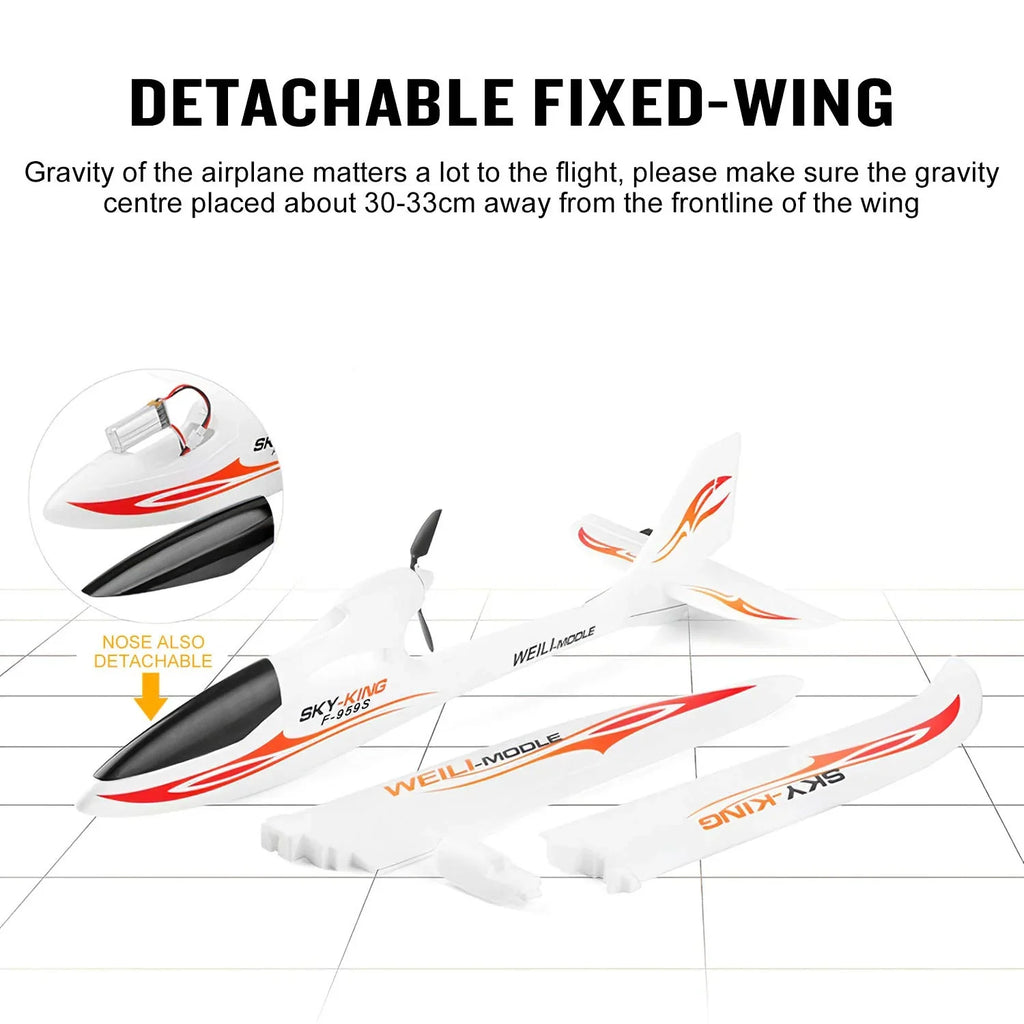 WLtoys F959S Sky King 3 Channel 2.4G radio control Airplanes