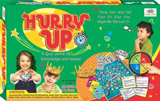 Happy Kidz Hurry Up Educational Board Games
