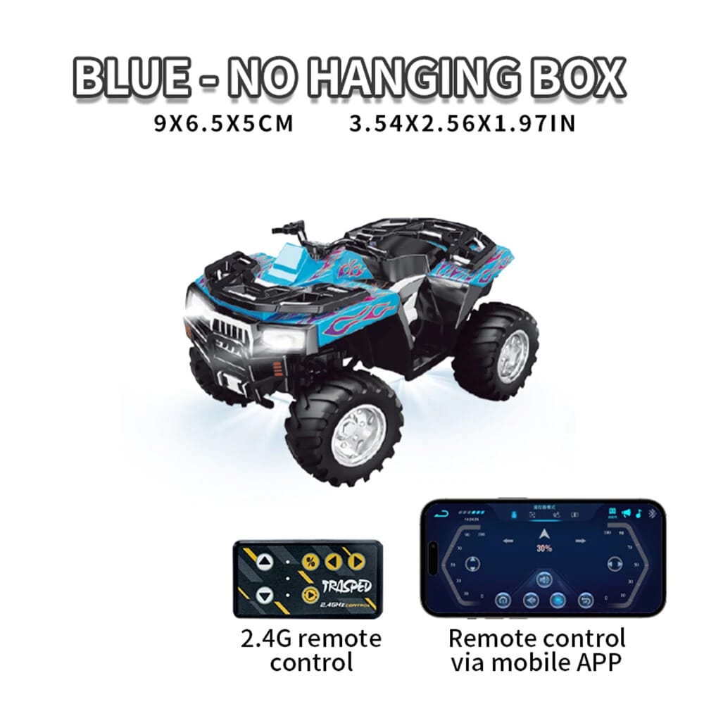 1/64 RC CARS THREE SPEEDS VEHICLES MODELS POCKET ATV TOY