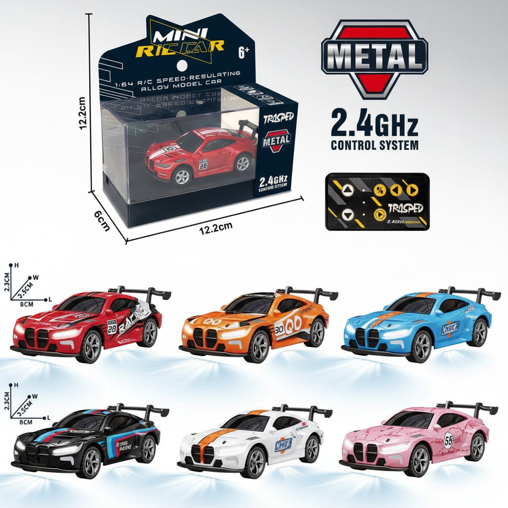 1:64 R/C SPEED REGULATING ALLOY MODEL BMW CAR