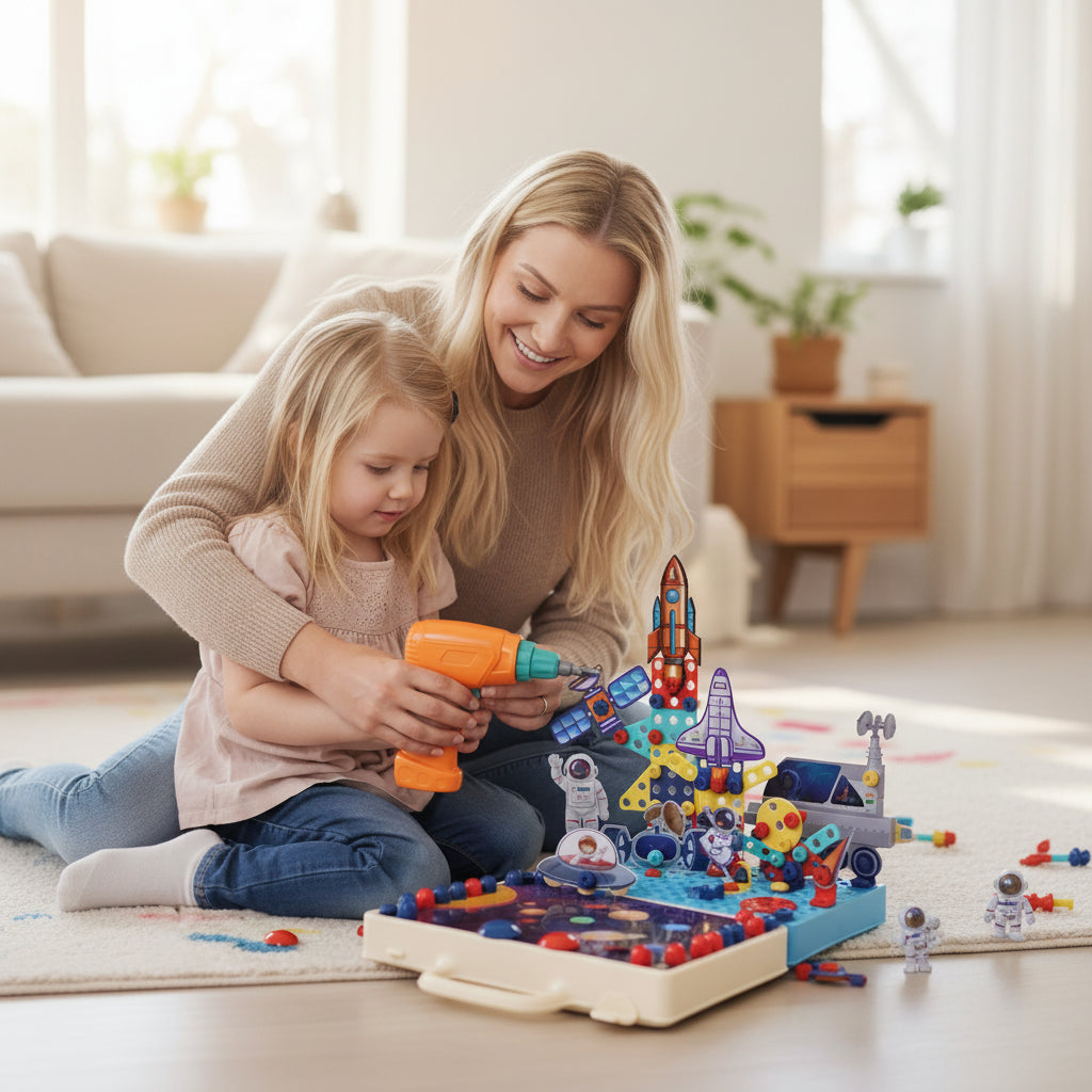 Junior Engineer 3D Creative Space Kit (Space Theme)