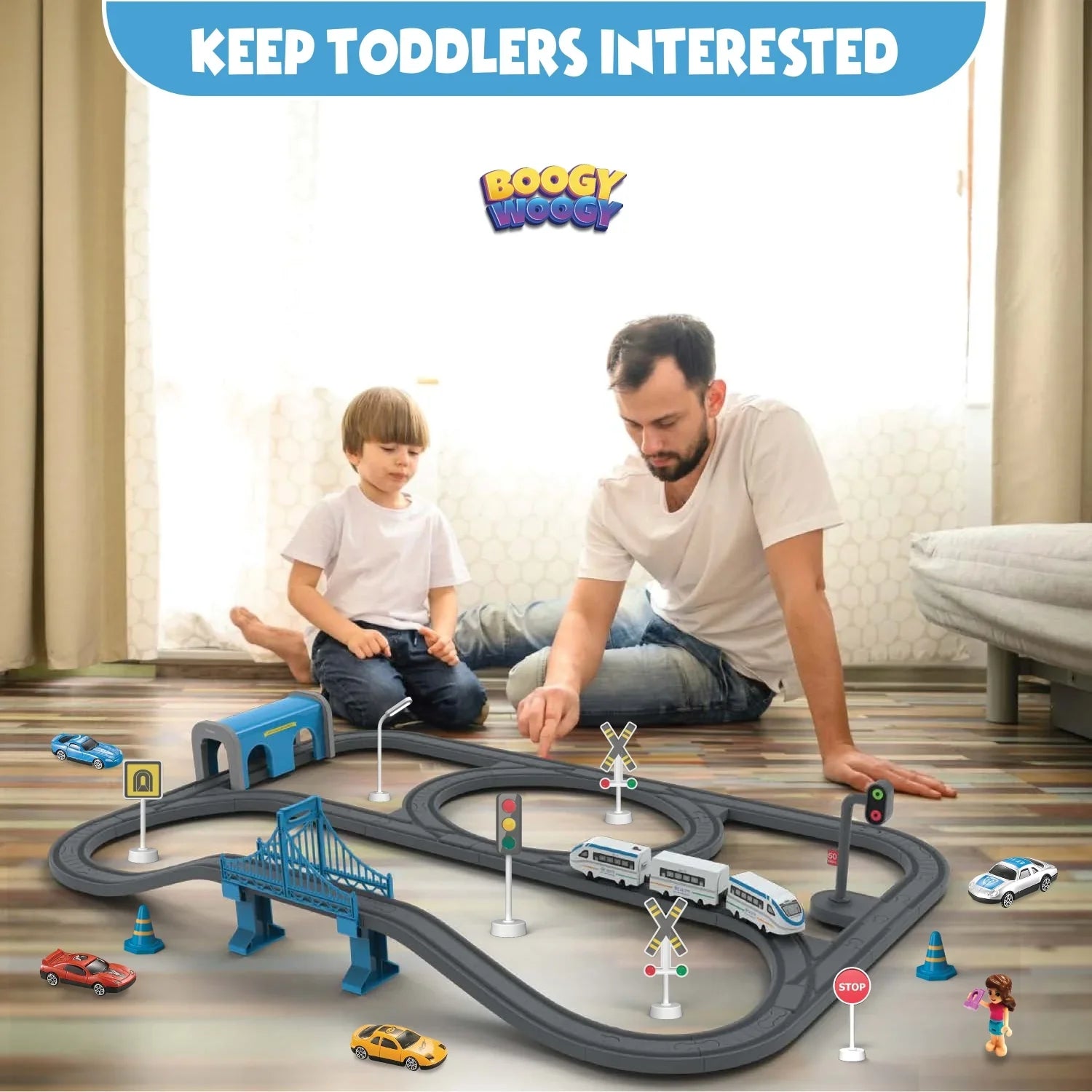 BOOGYWOOGY Bhart Express (91 Pcs)