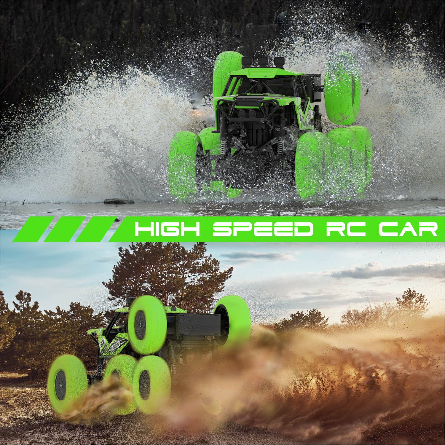 DUZTER - Villey 8.0 THE OFF ROADER  Green