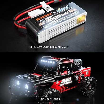 MJX Hyper Go 14209 V2 RC Car 4WD 1/14 Brushless Motor Desert Racer India