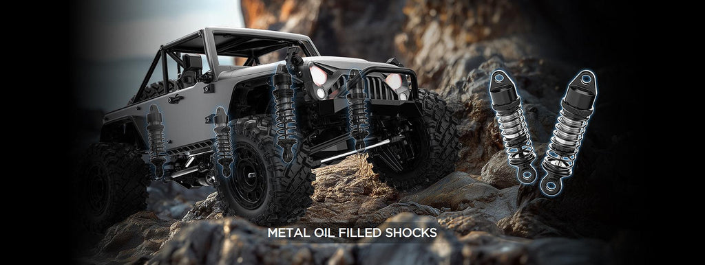 MJX Hyper Go H12Y 1:12 Brushless(Sensorless) RC 4WD Crawler India