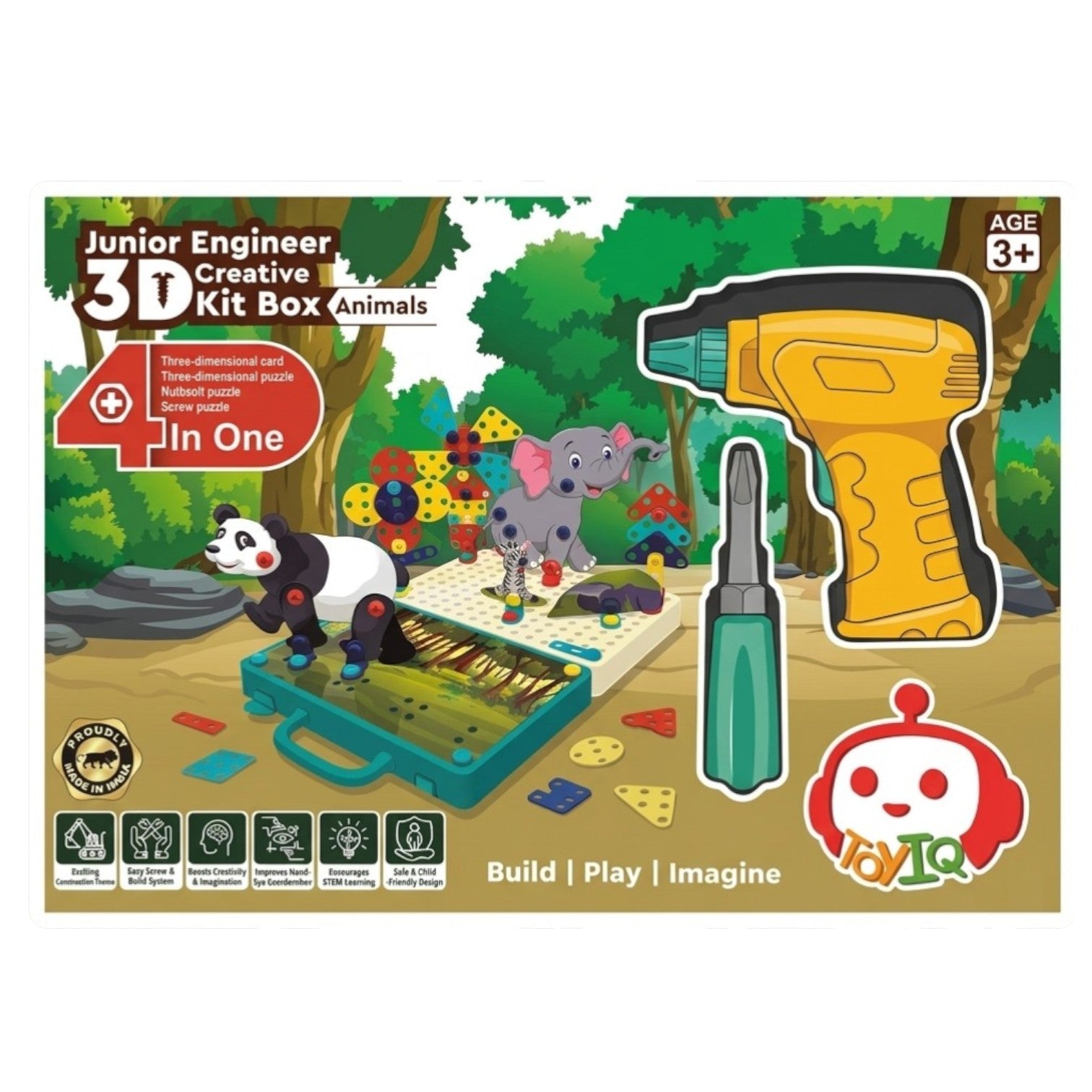 Junior Engineer 3D Creative Animal Kit