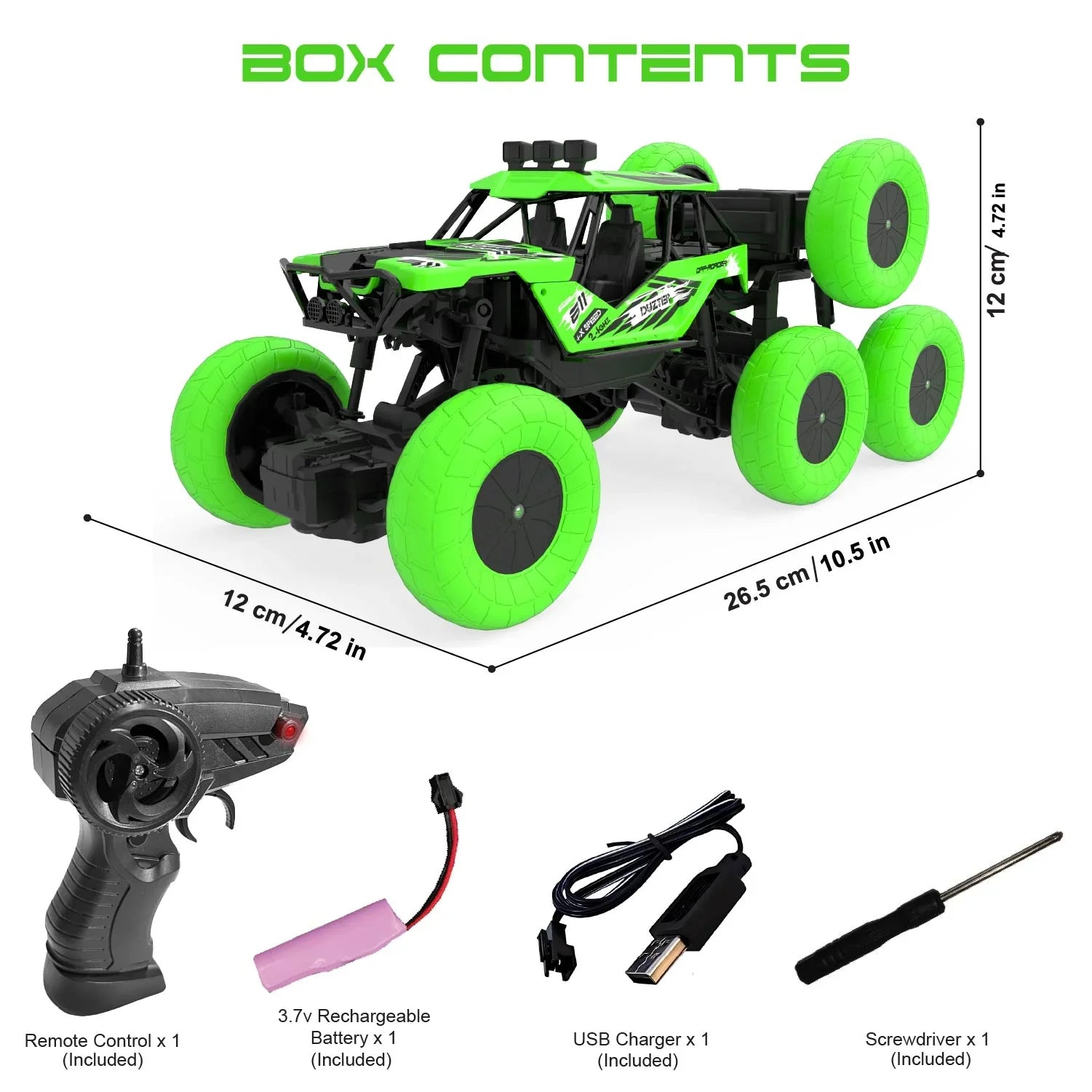 DUZTER - Villey 8.0 THE OFF ROADER  Green