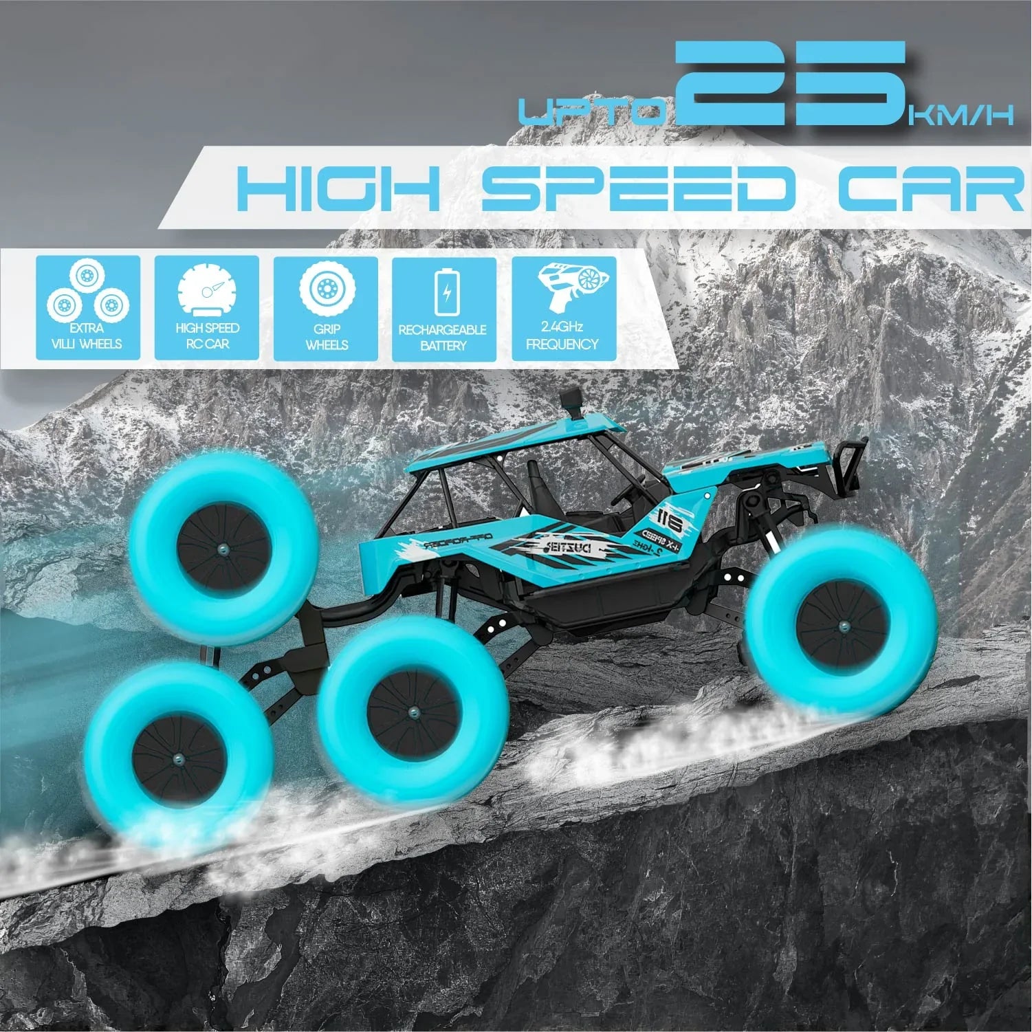 DUZTER - Villey 8.0 THE OFF ROADER - Blue