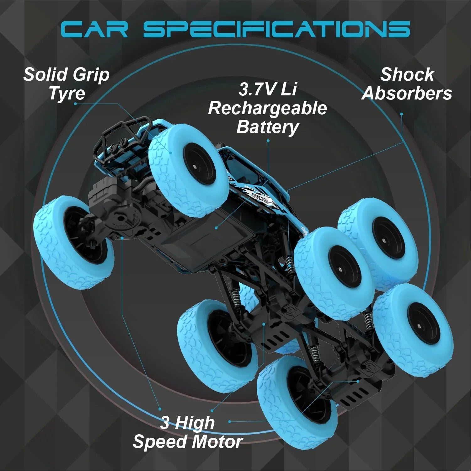 DUZTER - Villey 8.0 THE OFF ROADER - Blue