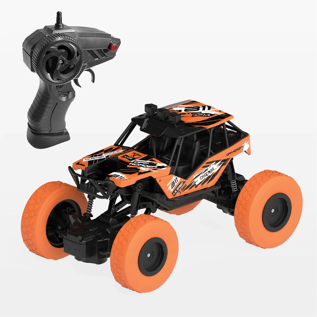 DUZTER- RC Car Spring Suspensions | 2WD Rock Crawler - Orange