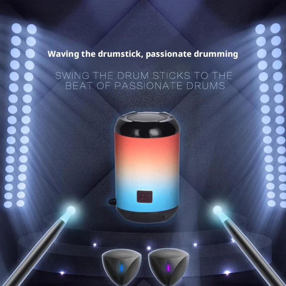 Electric Air Drum Set Air Drum Electric Air Drum Pocketdrum for Beginner Kids B9