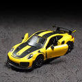Bburago Porsche 911 GT2 RS Yellow - 1 : 64 Diecast Scale Model