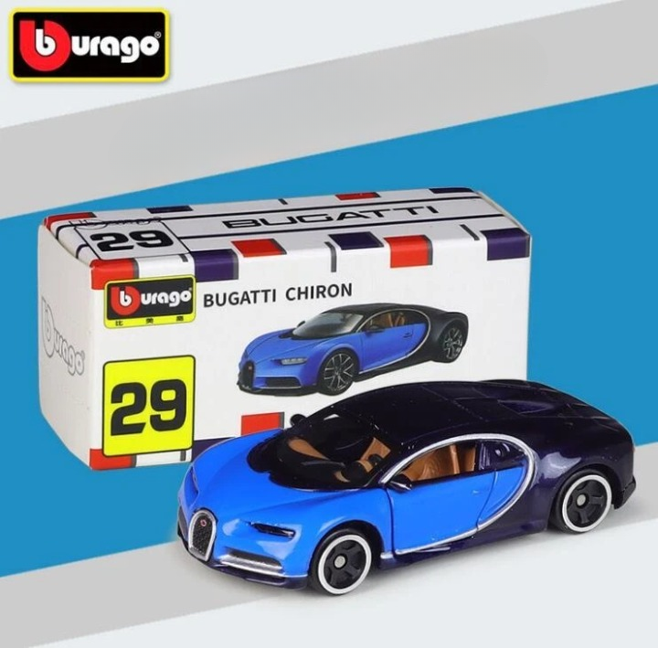 Bburago Bugatti Chiron - 1 : 64 Diecast Scale Model
