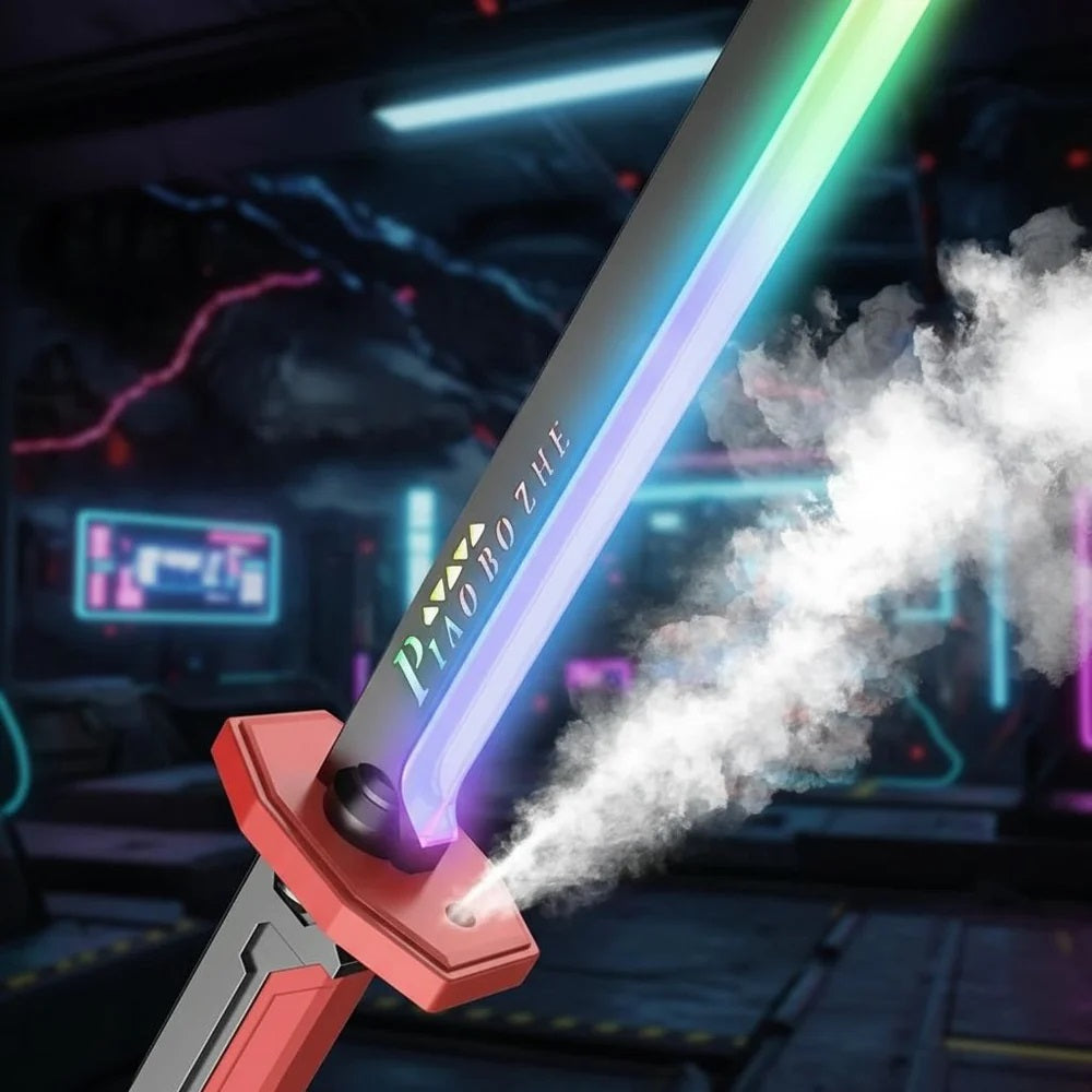 Kids Multi-Color Battle Laser Sword With Smoke